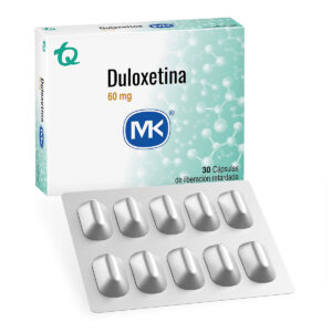 DULOXETINA 60 MG 30 TABLETAS MK80352