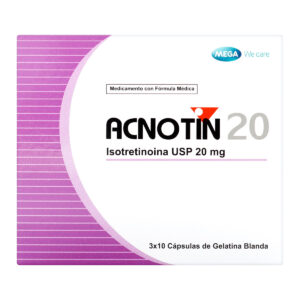 ACNOTIN 20 MG 30 CAPS