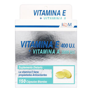 VITAMINA E 400 UI+A 3500 UI 150 CAP.ICOM