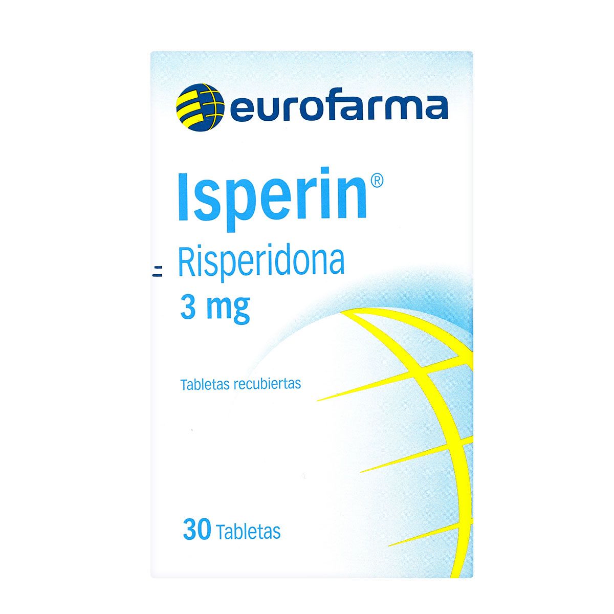ISPERIN 3 MG 30 TABLETAS 40701
