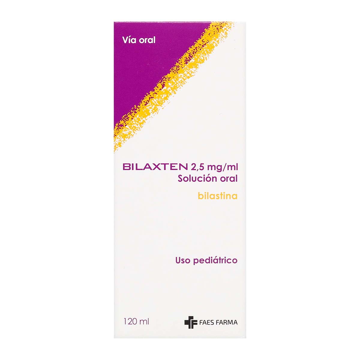 BILAXTEN 2.5 MG/ML SOLUCION ORAL 120 ML