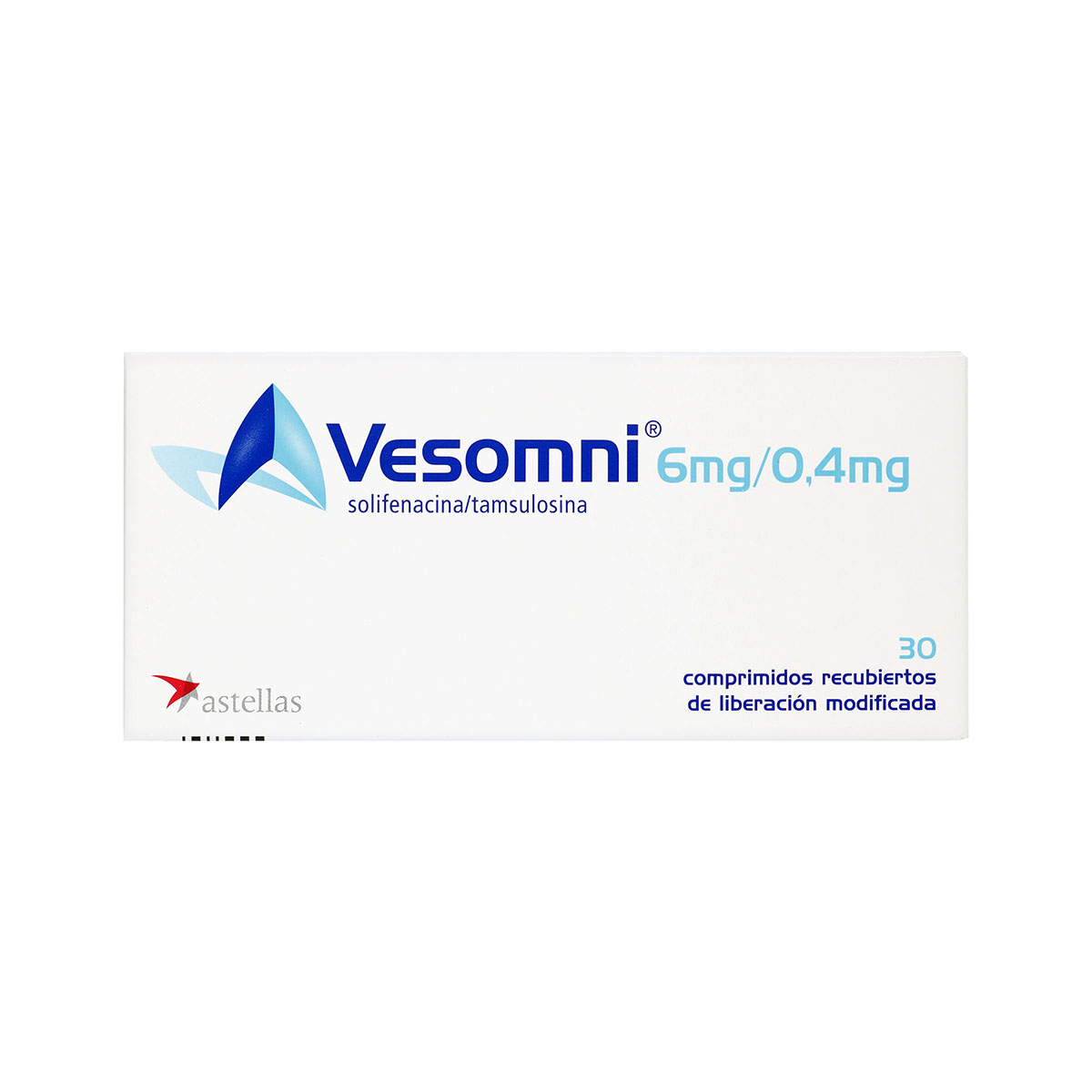 VESOMNI 4 MG/6 MG 30 TBS