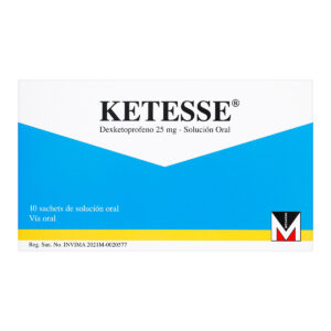 KETESSE 25 MG SOLU.ORAL 10 SACHETS 10 ML