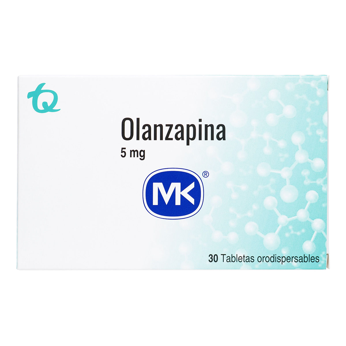 OLANZAPINA 5 MG 30 TABS MK 64523