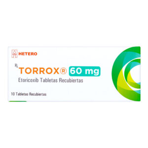 TORROX ETORICOXB 60 MG 10 TBS