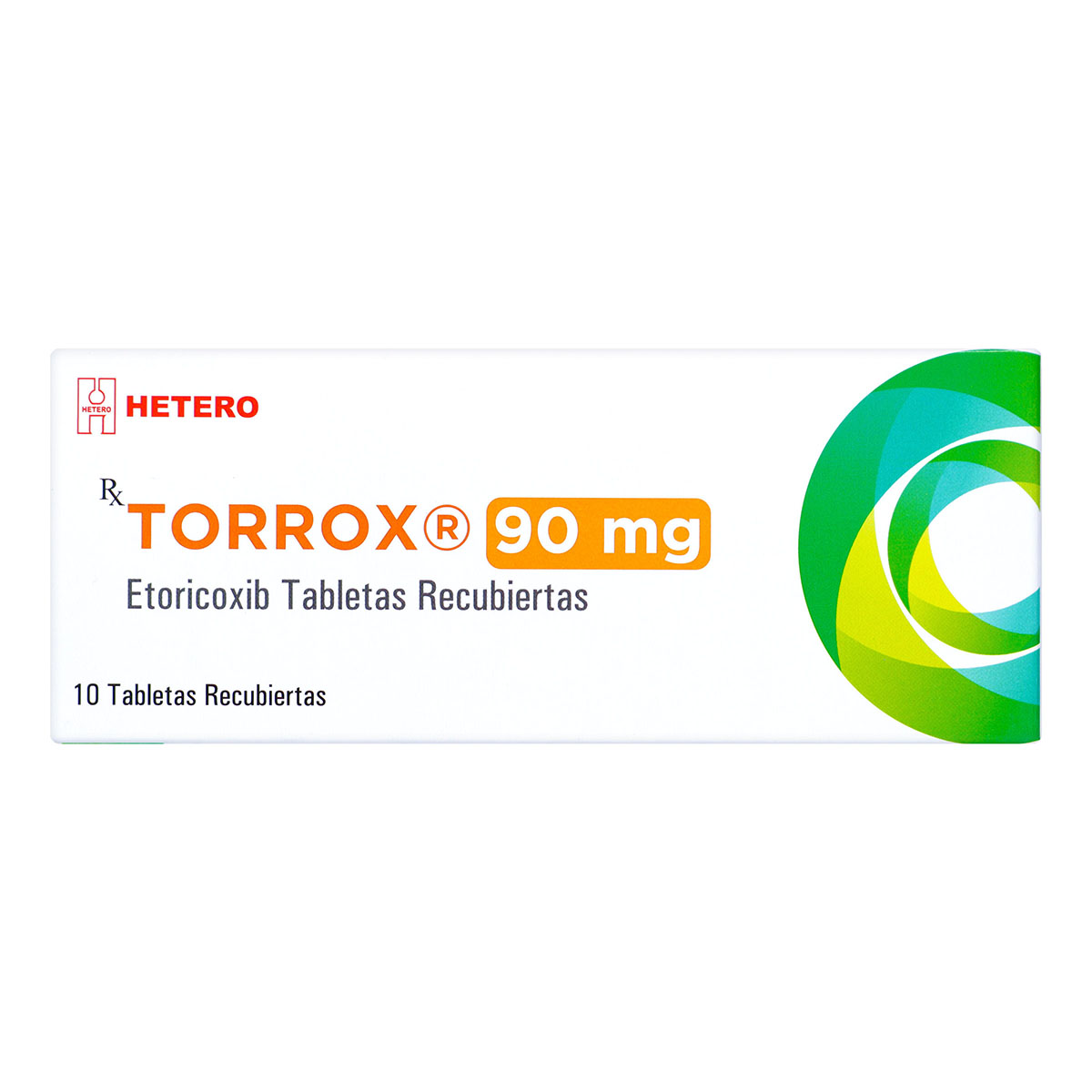 TORROX ETORICOXIB 90 MG 10 TBS