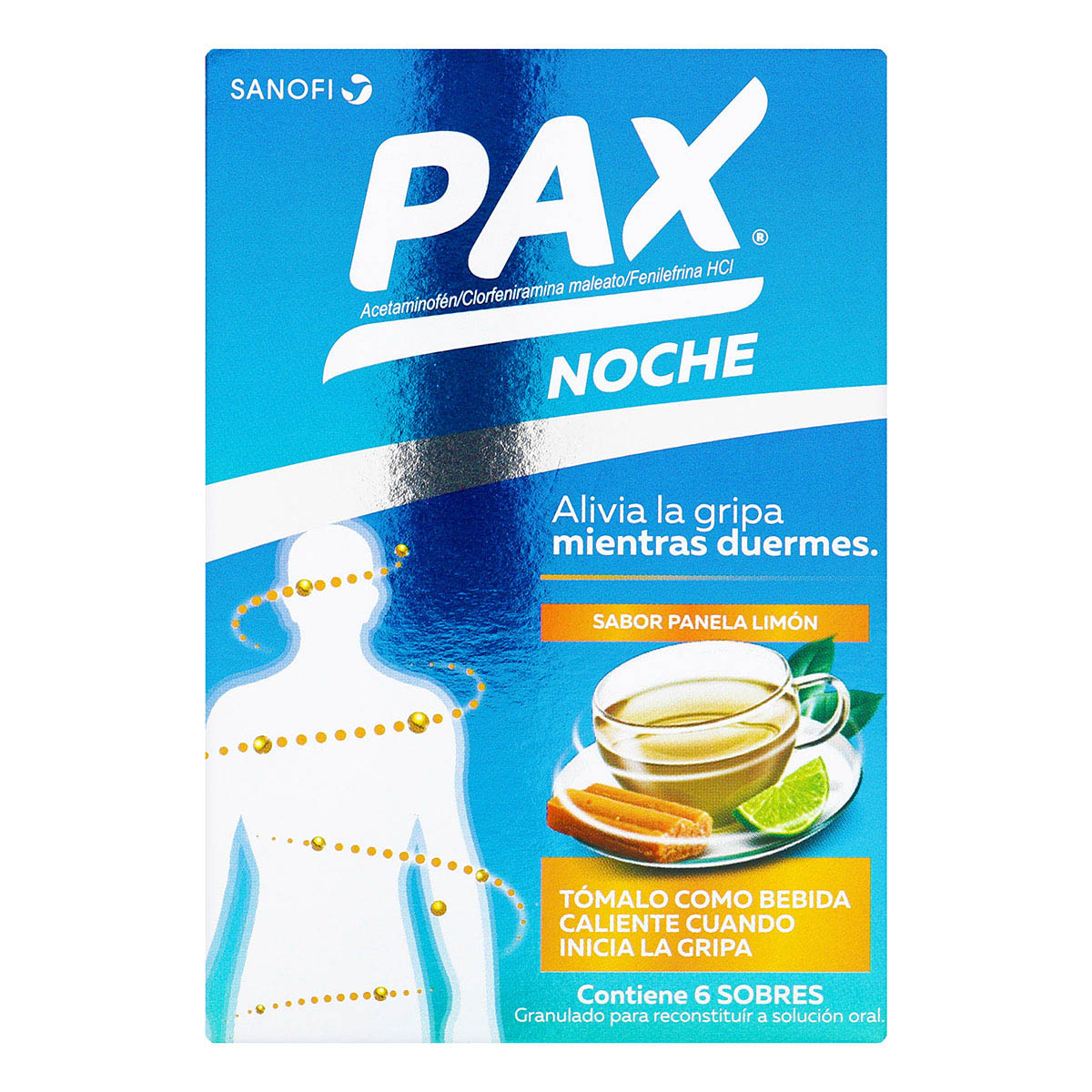 PAX CALIENTE NOCHE PANELA 6 SBS