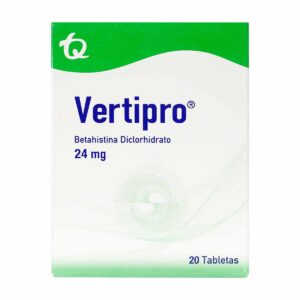 VERTIPRO 24 MG 20 TABS MK
