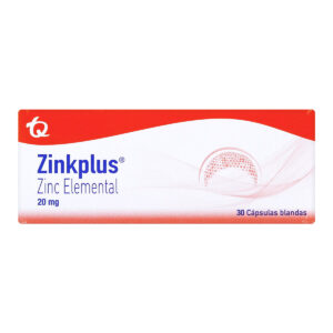 ZINKPLUS 20 MG 30 CAPSULAS MK