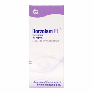 DORZOLAM PF 20MG  SOL. OFT 5 ML M(27636)
