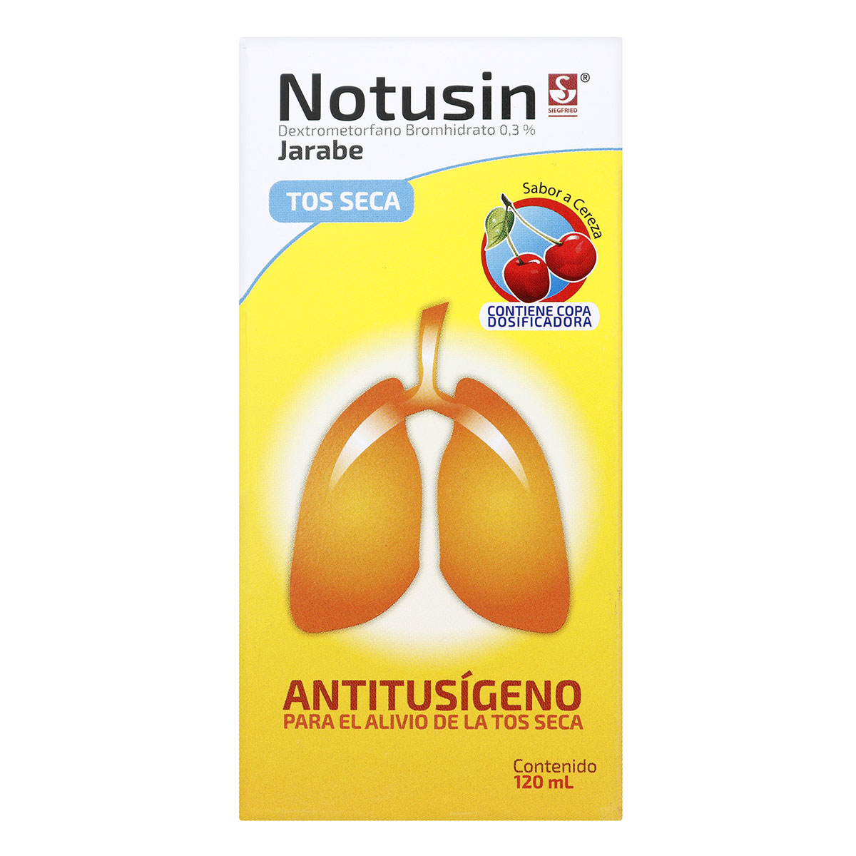 NOTUSIN TOS SECA 120 MILILITROS