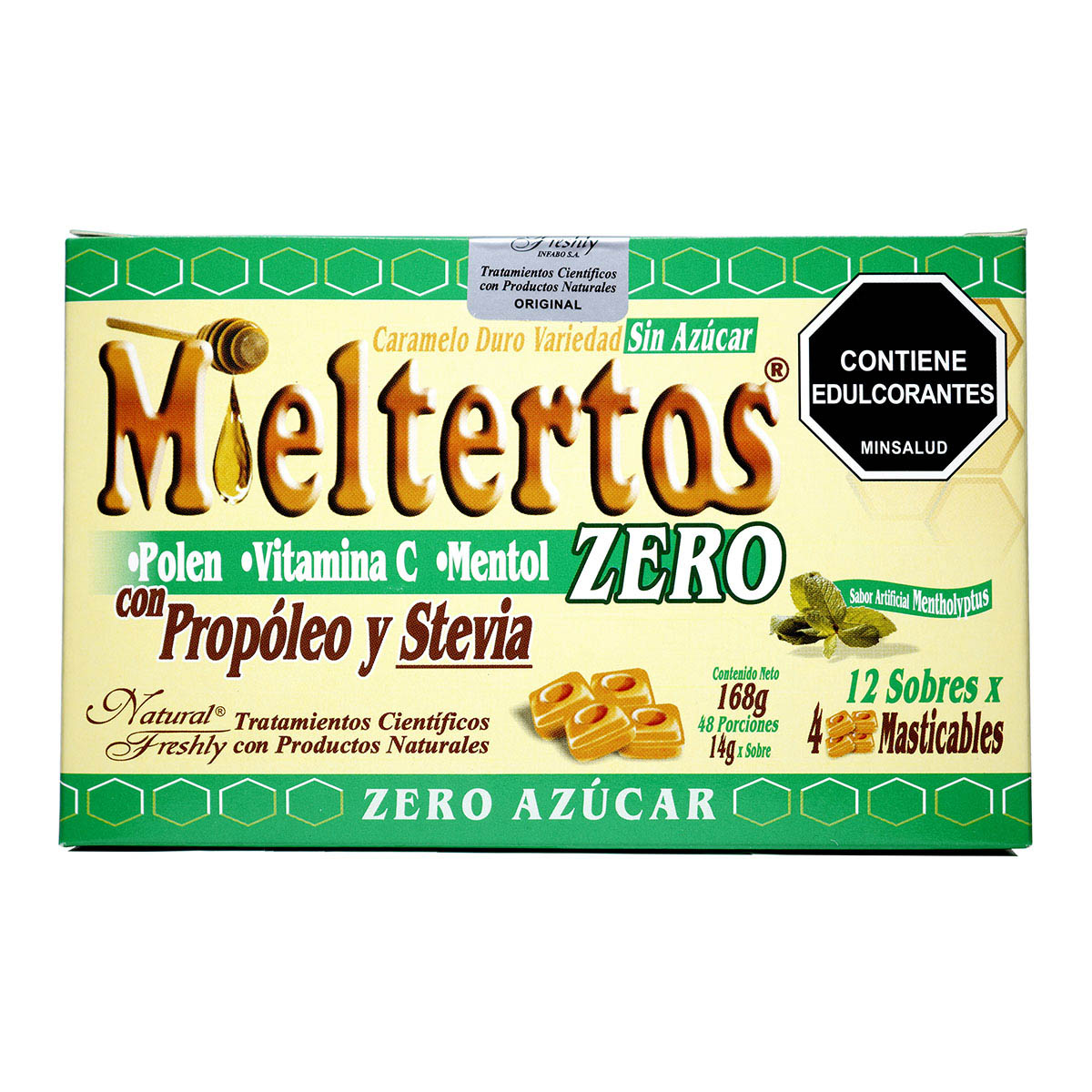 MIELTERTOS ZERO PASTIL. MASTICABLE 12SBS