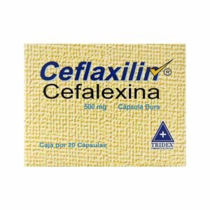 CEFLAXILIN CEFALEXINA 500MG 20CAP TRIDEX