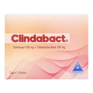 CLINDABACT (CLINDA+CLOTRI) 3 OVULOS VAGI