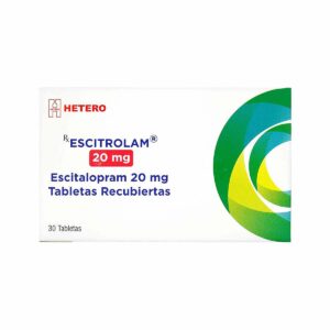ESCITROLAM 20 MG 30 TBS