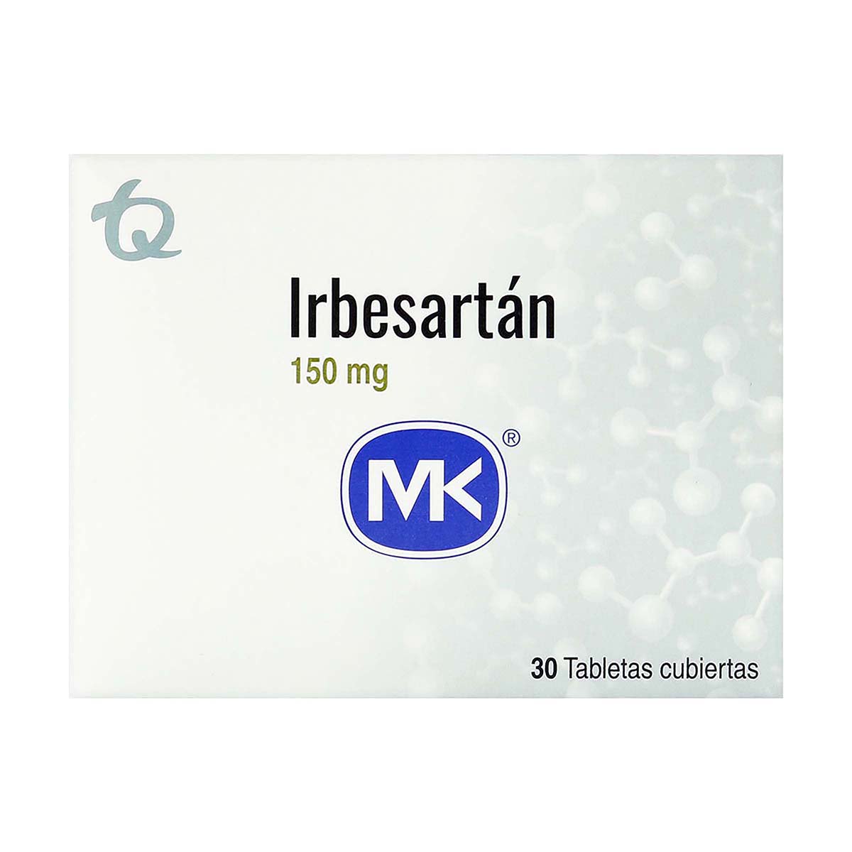 IRBESARTAN 150 MG 30 TBS MK 22365