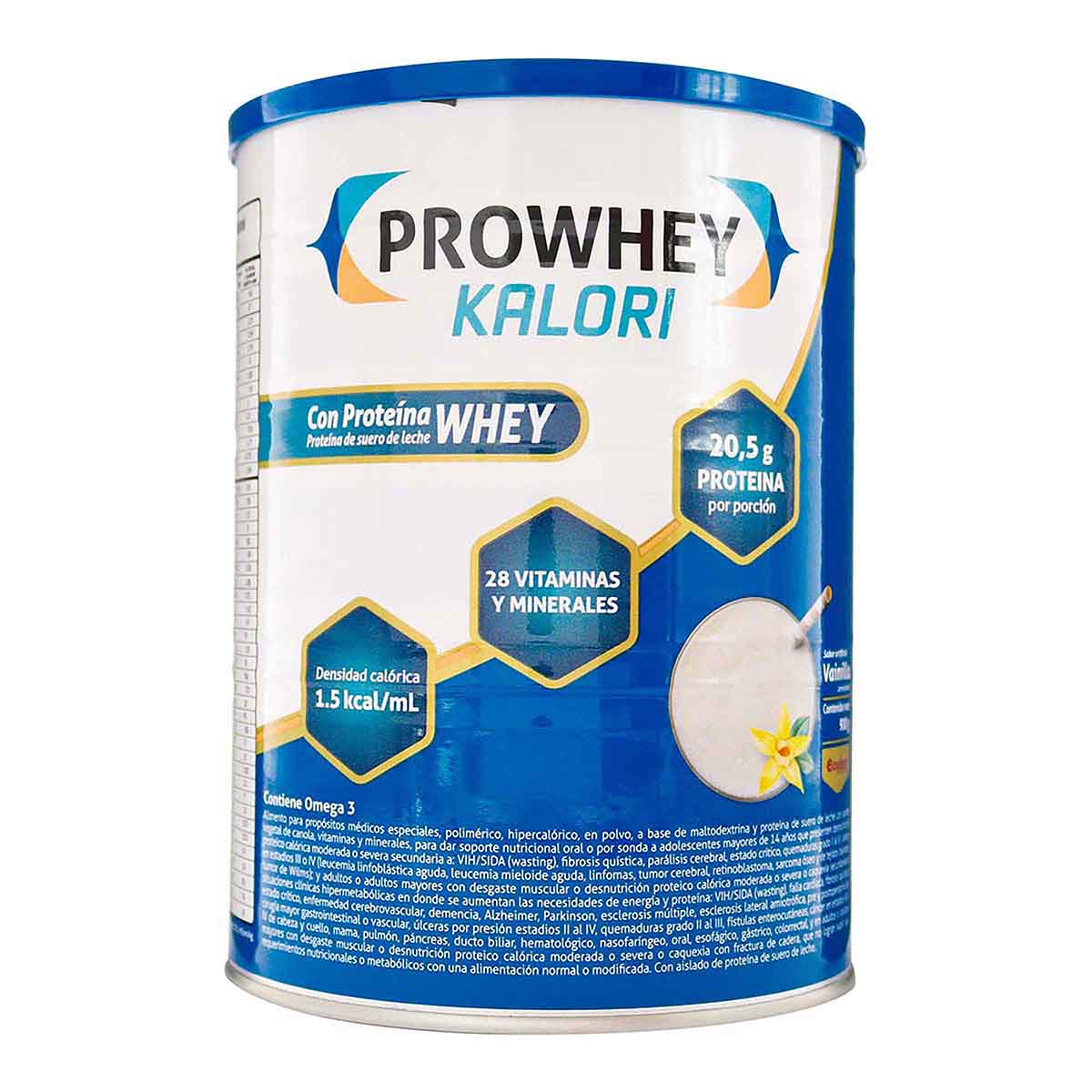 PROWHEY KALORI VAINILLA 900 GRS