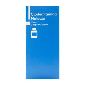 CLORFENIRAMINA 2MG/5ML JARABE 120ML