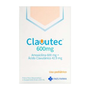 CLAVUTEC 600 MG + 42.9 MG/5 ML FCO 100ML