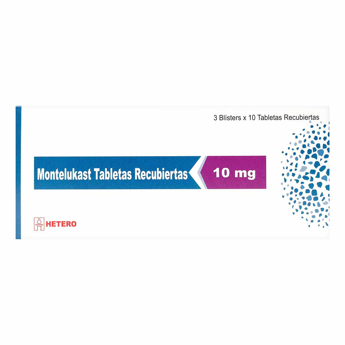 MONTELUKAST 10 MG 30 TABS RECS (M)75657
