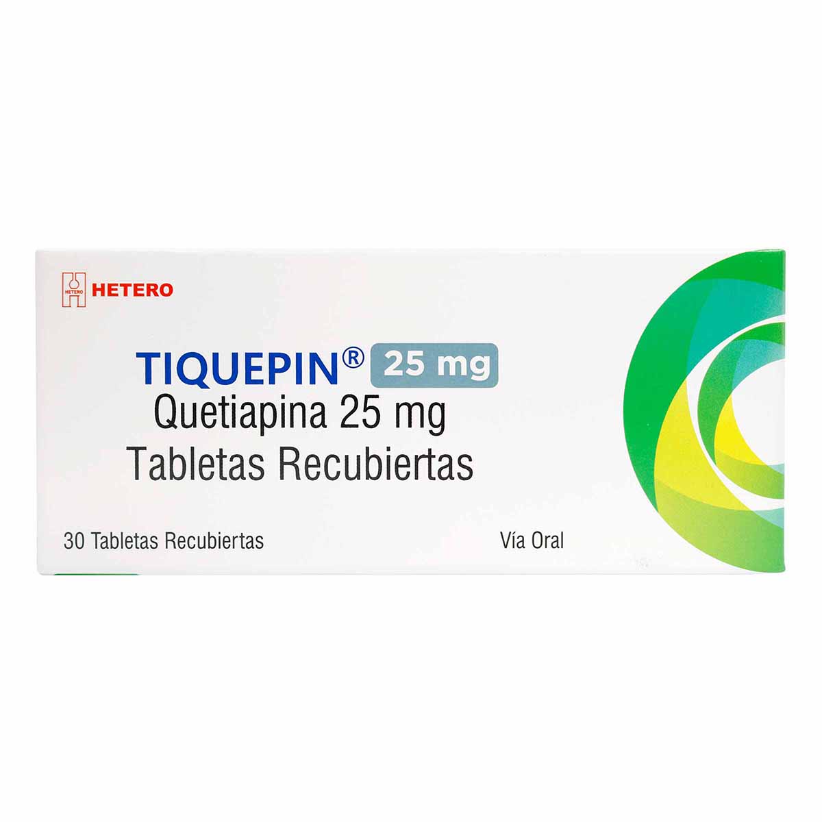 TIQUEPIN 25 MG 30 TABS 16792