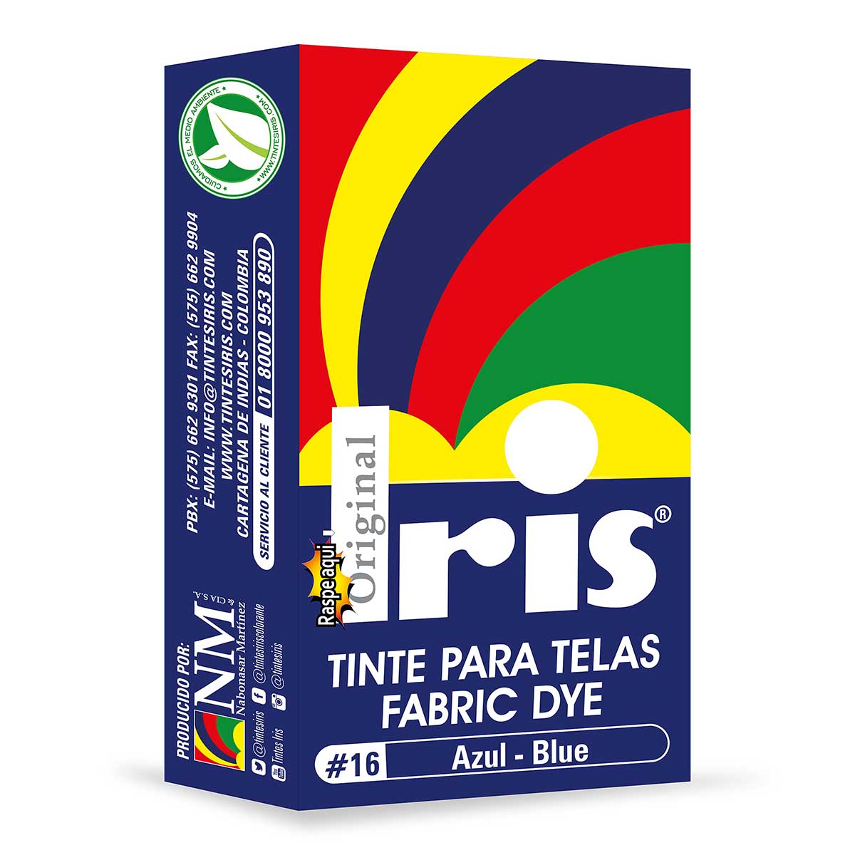 TINTE IRIS 16 AZUL 9 GR