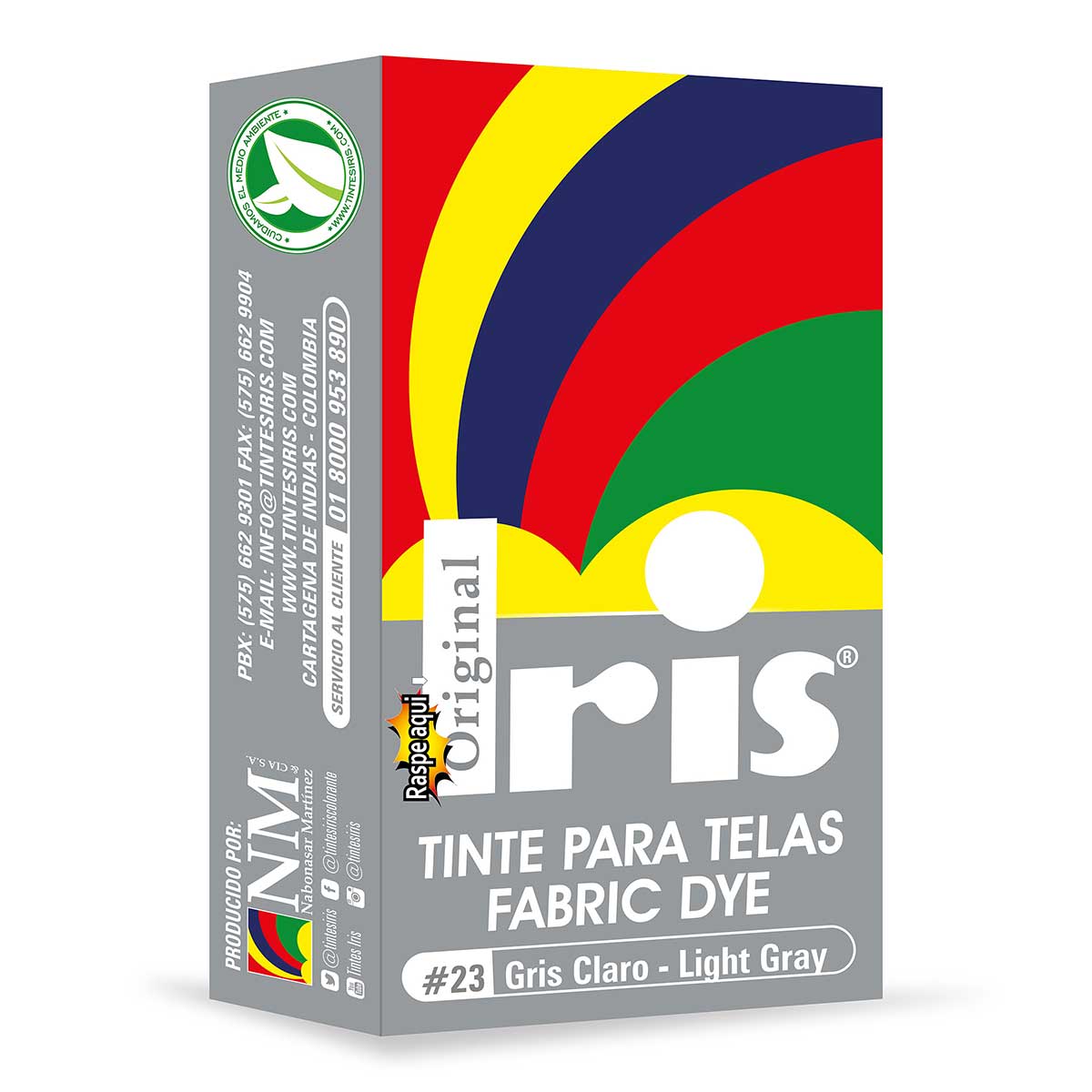TINTE IRIS 23 GRIS CLARO 9 GR