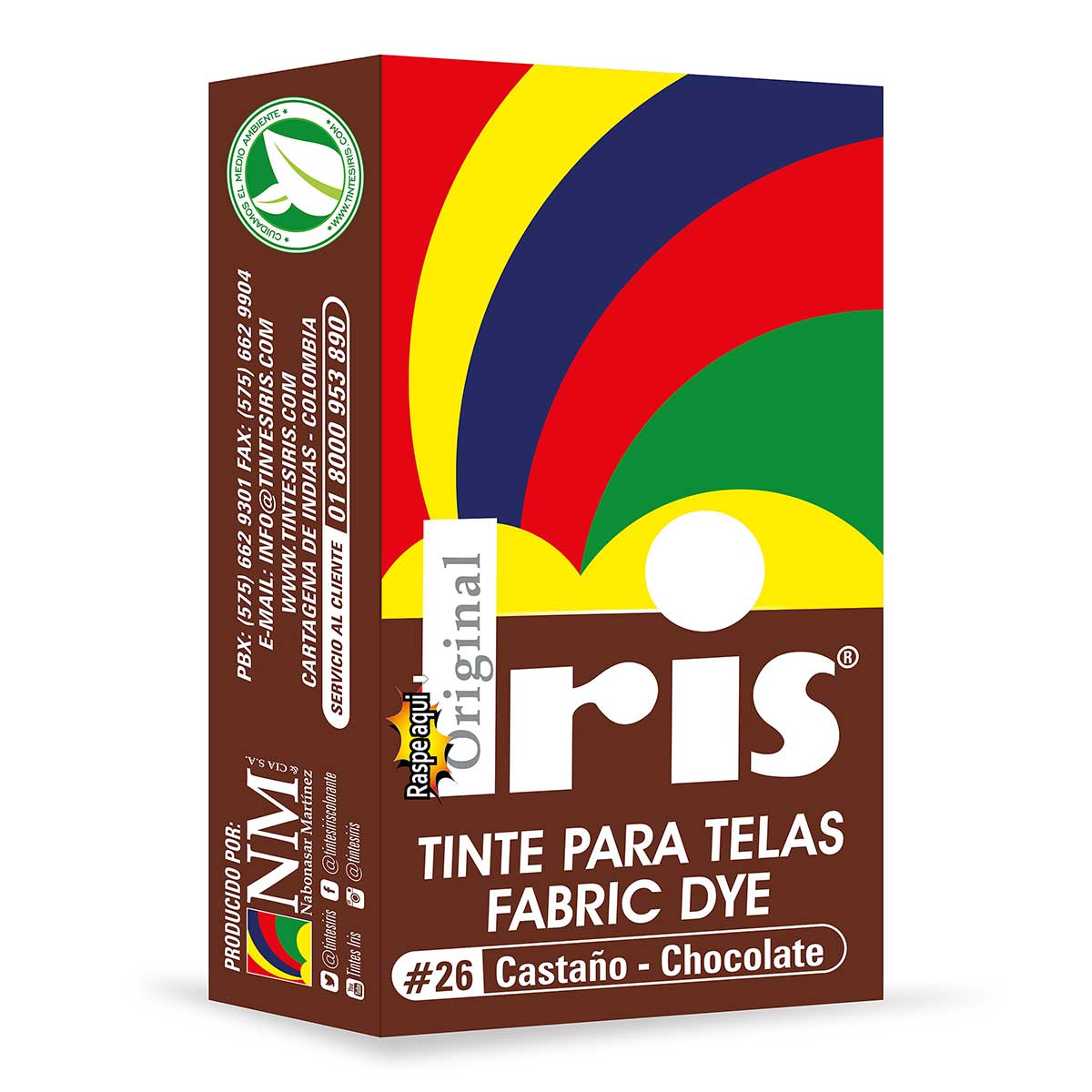 TINTE IRIS 26 CASTANO 9 GR