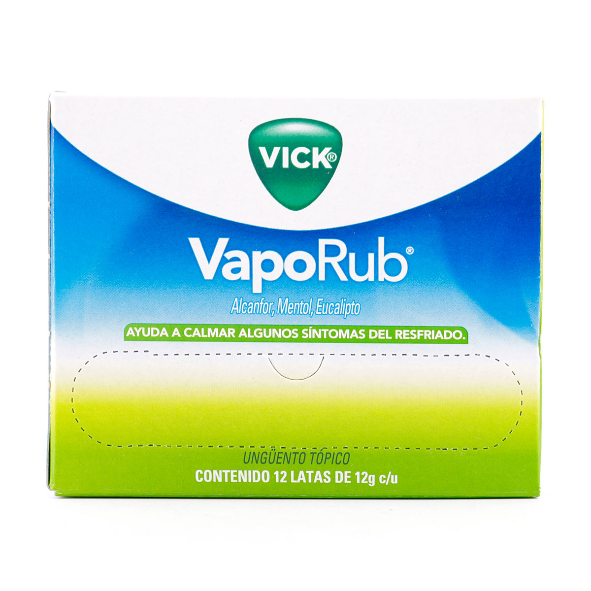 VICK VAPORUB 12 GR 12 UND