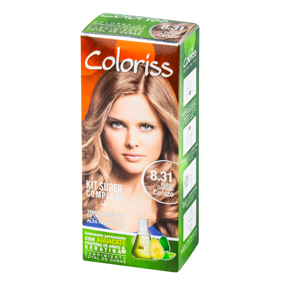 COLORIS KIT 831 RUBIO DORADO CEN.