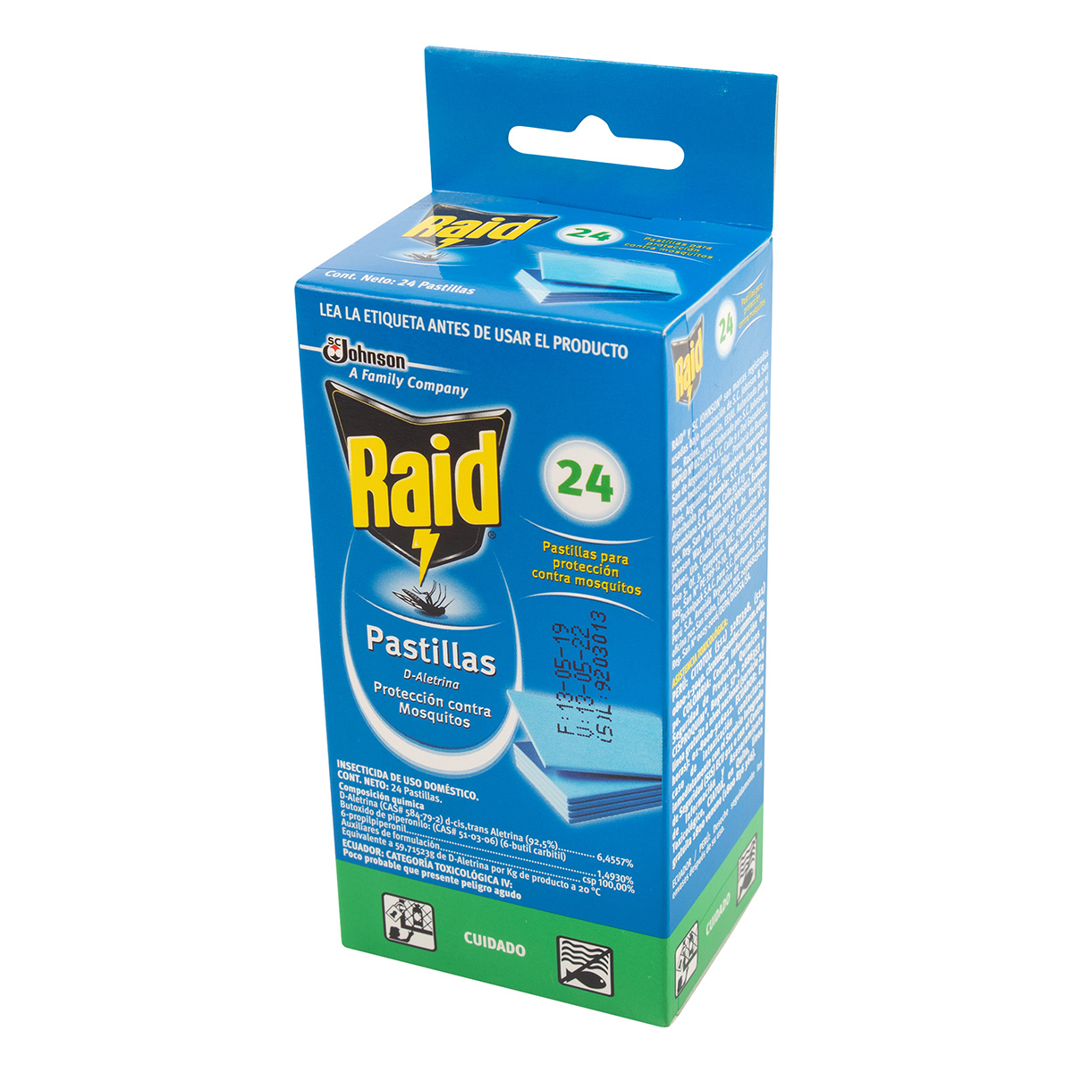 RAID PASTILLAS EST.24 UND