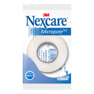 MICROPORE BLANCO 24 MM 3 MTS BOLSA