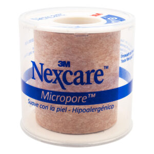 MICROPORE PIEL 48X5 (2X5) DISPENSADOR 3M