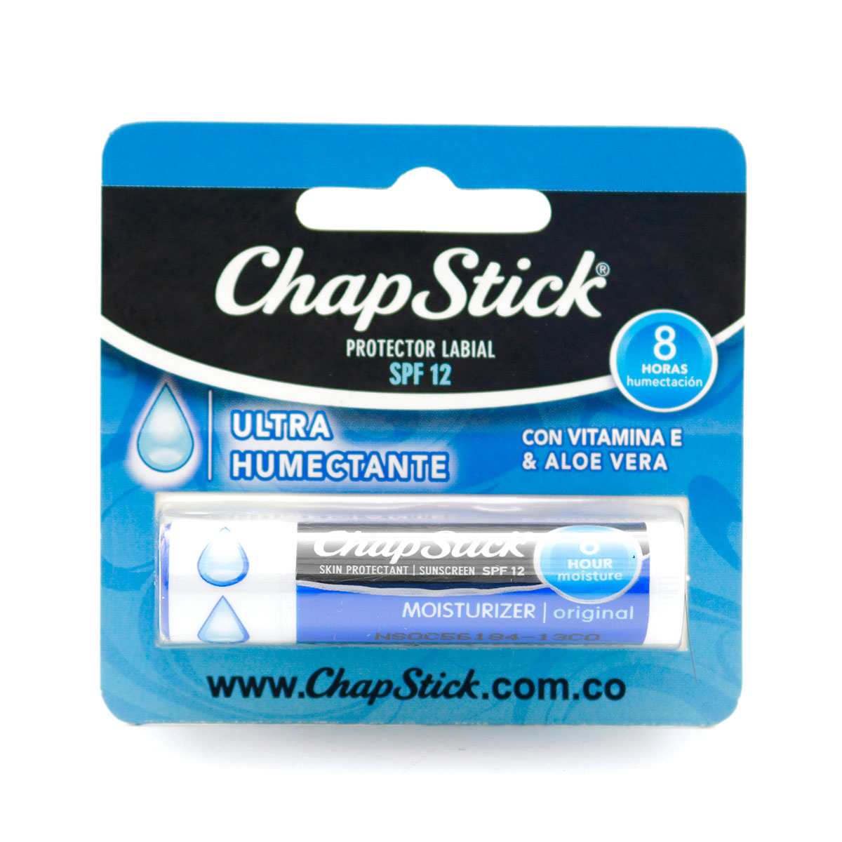 PROT.LABIAL CHAPSTICK ULTRA HUMECT.AZUL
