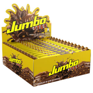 CHOCOLATINA JUMBO ALMENDRA GDE 12 UND