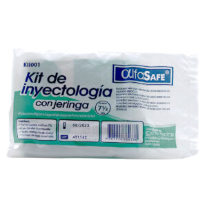 KIT DE INYECTOLOGIA CON JERINGA