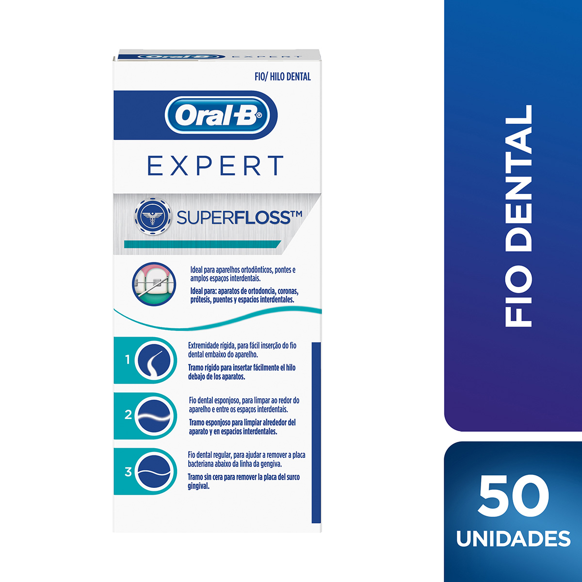 SEDA DENTAL ORAL B SUPER SEDA 50 UND