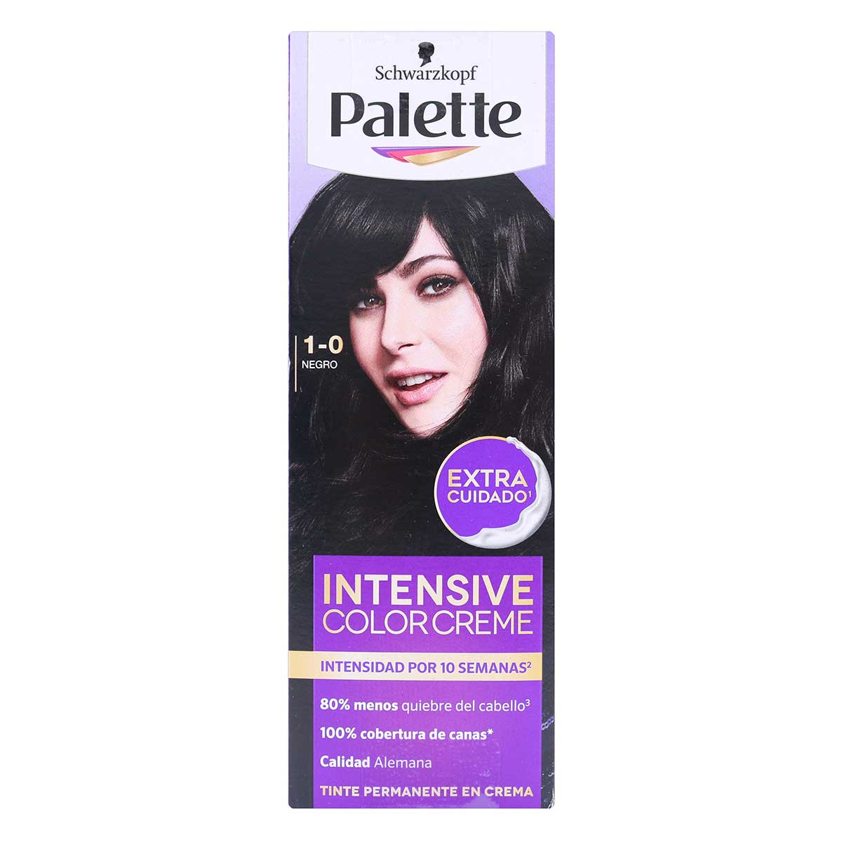 PALETTE CREM TUBO 1-0 NEGRO