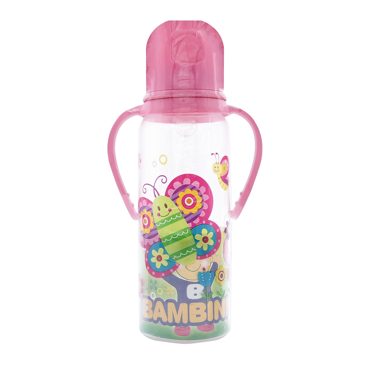 BIBERON BAMBINI 2 MANIJAS 8 OZ