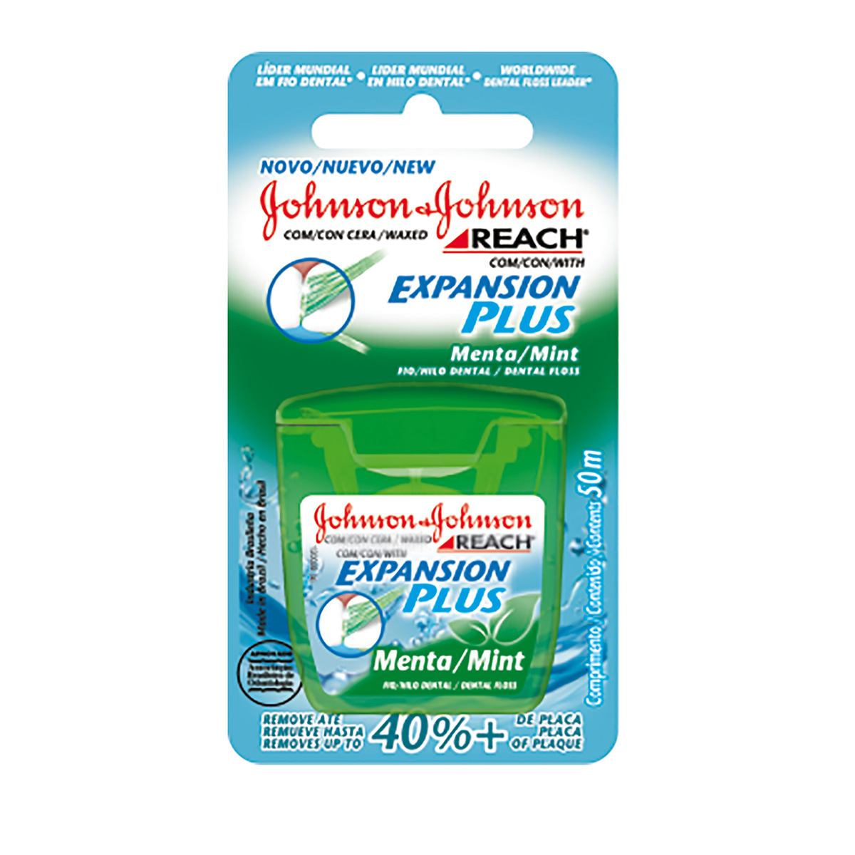 SEDA DENTAL JJ REACH HILO MENTA 50 MTS