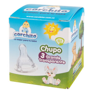 CHUPO CORCHITO BLANCO # 3 GDE.