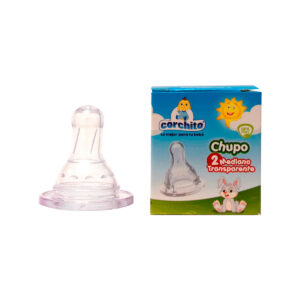 CHUPO CORCHITO BLANCO # 2 MED.