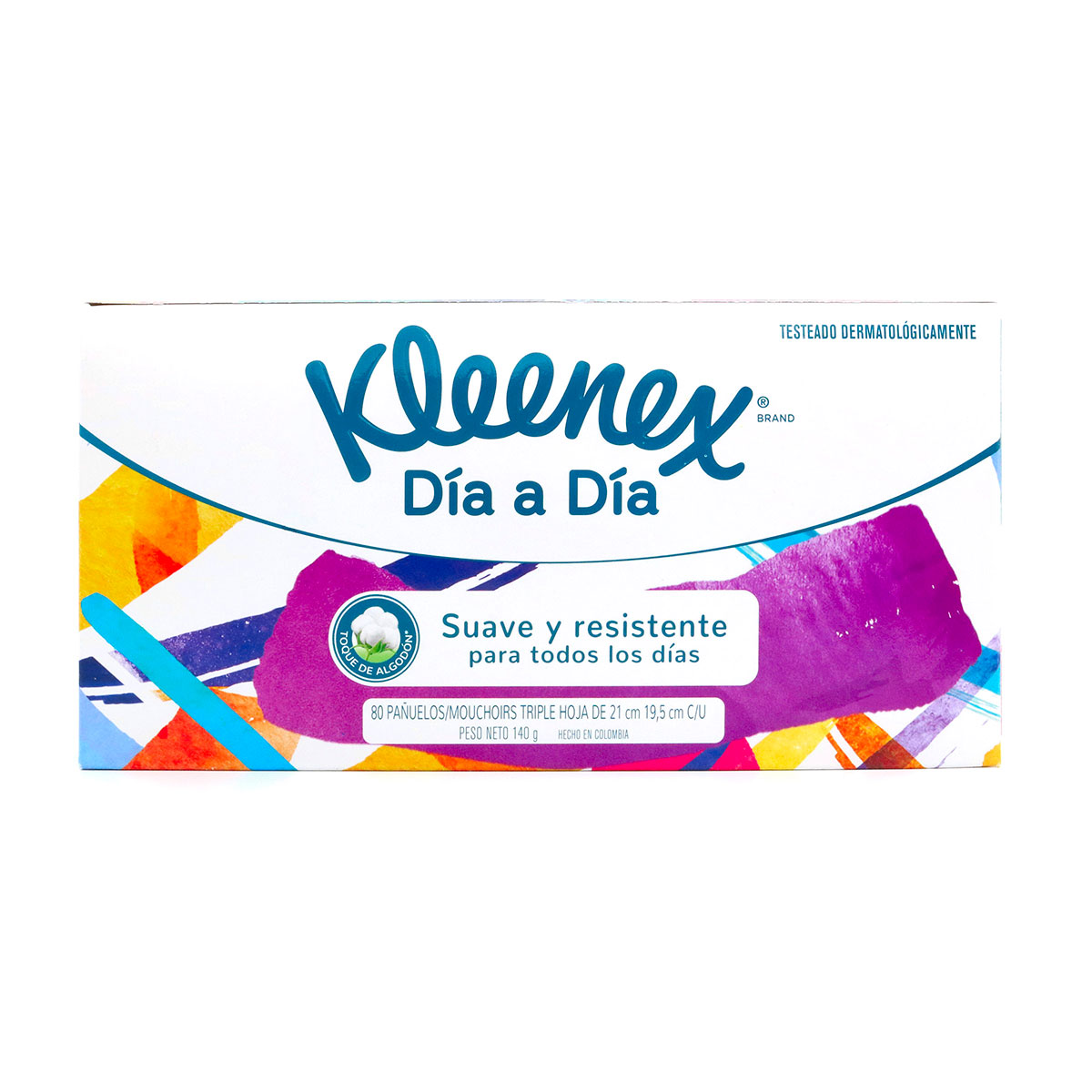 PANUELOS KLEENEX SUPER TR.HOJ.3PL 80 UND