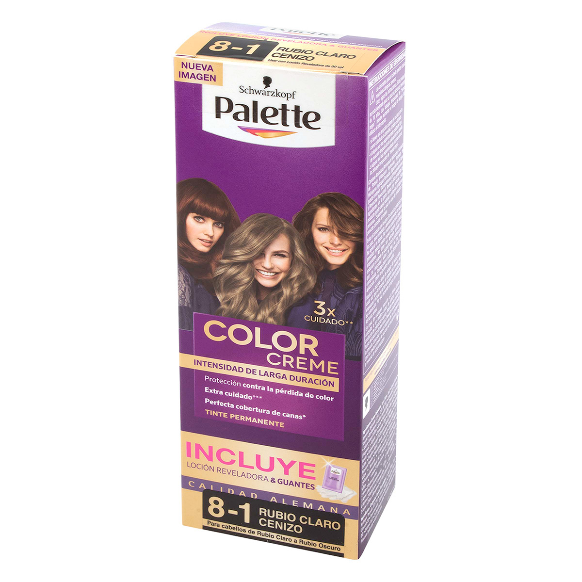 PALETTE CREM TUBO 8-1 RUBO CLARO CENIZO
