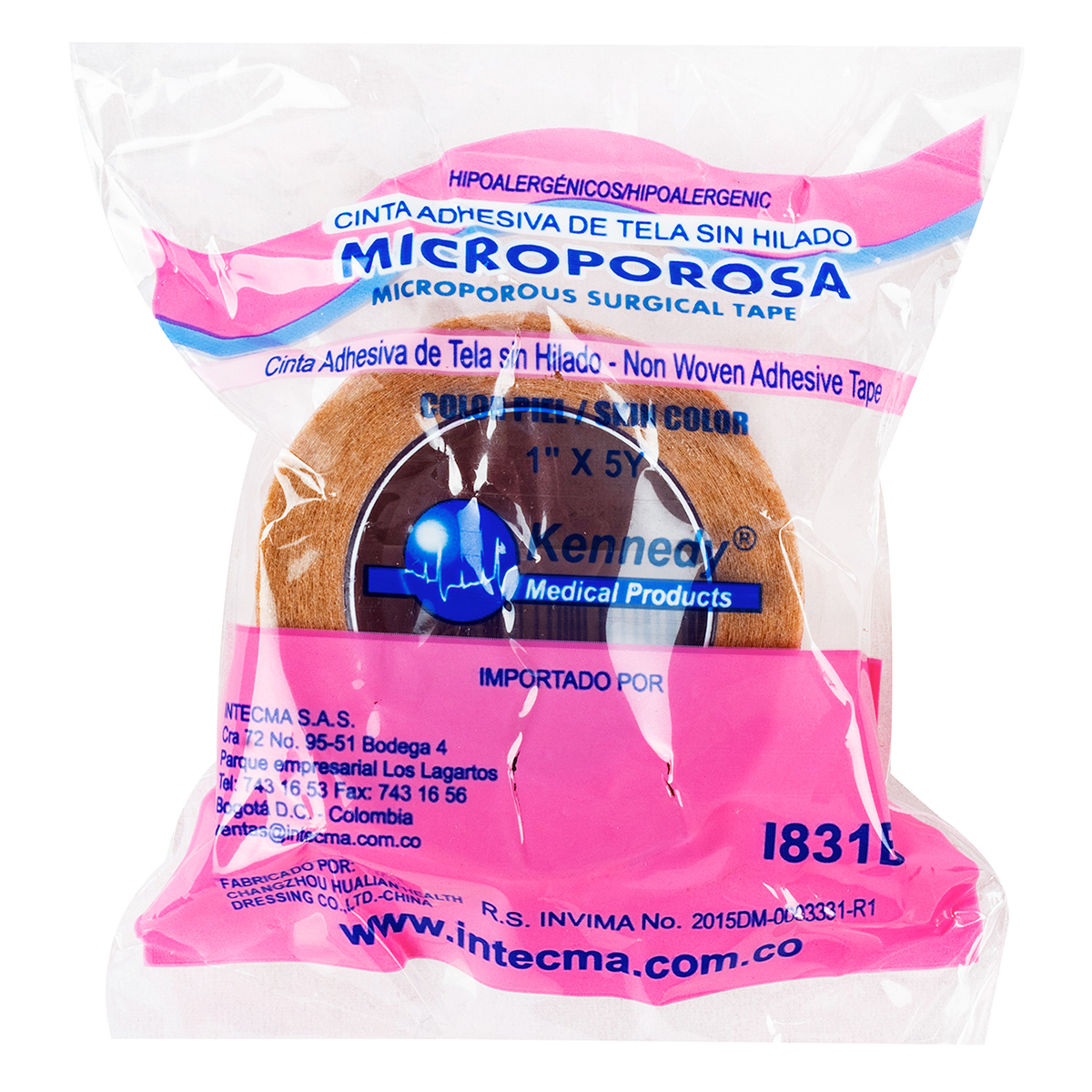 MICROPORE KENNEDY PIEL 1X5 BOLSA