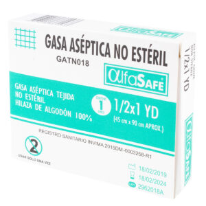GASA ALFA ASEPTICA 1/2X1