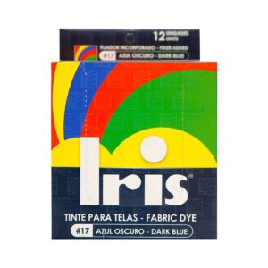 TINTE IRIS 17 AZUL OSCURO 9 GR 12 UND