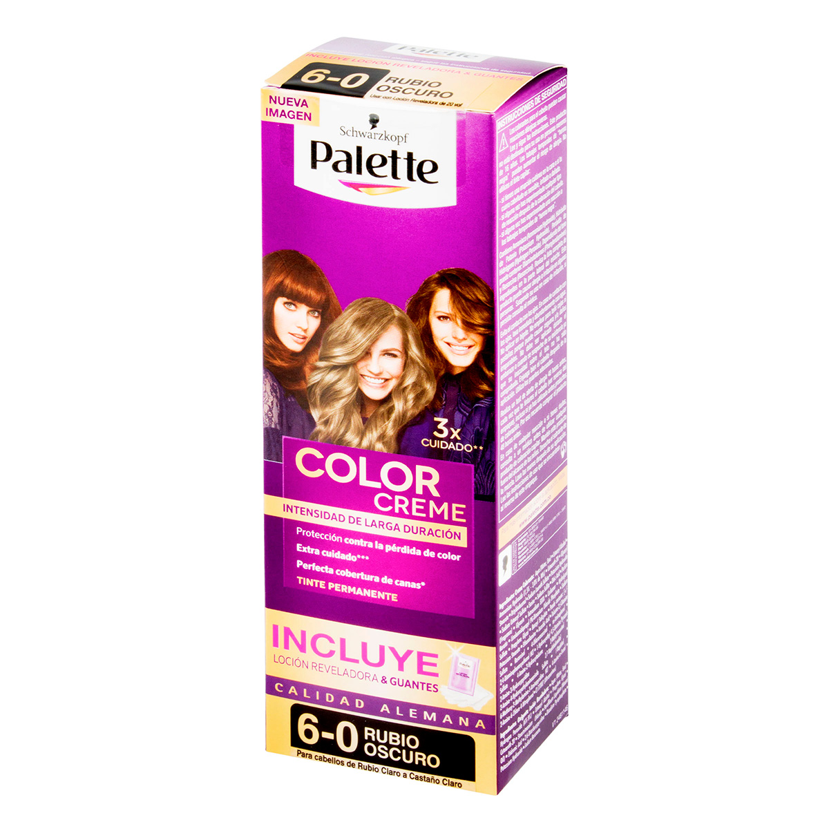 PALETTE CREM TUBO 6-0 RUBIO OSCURO