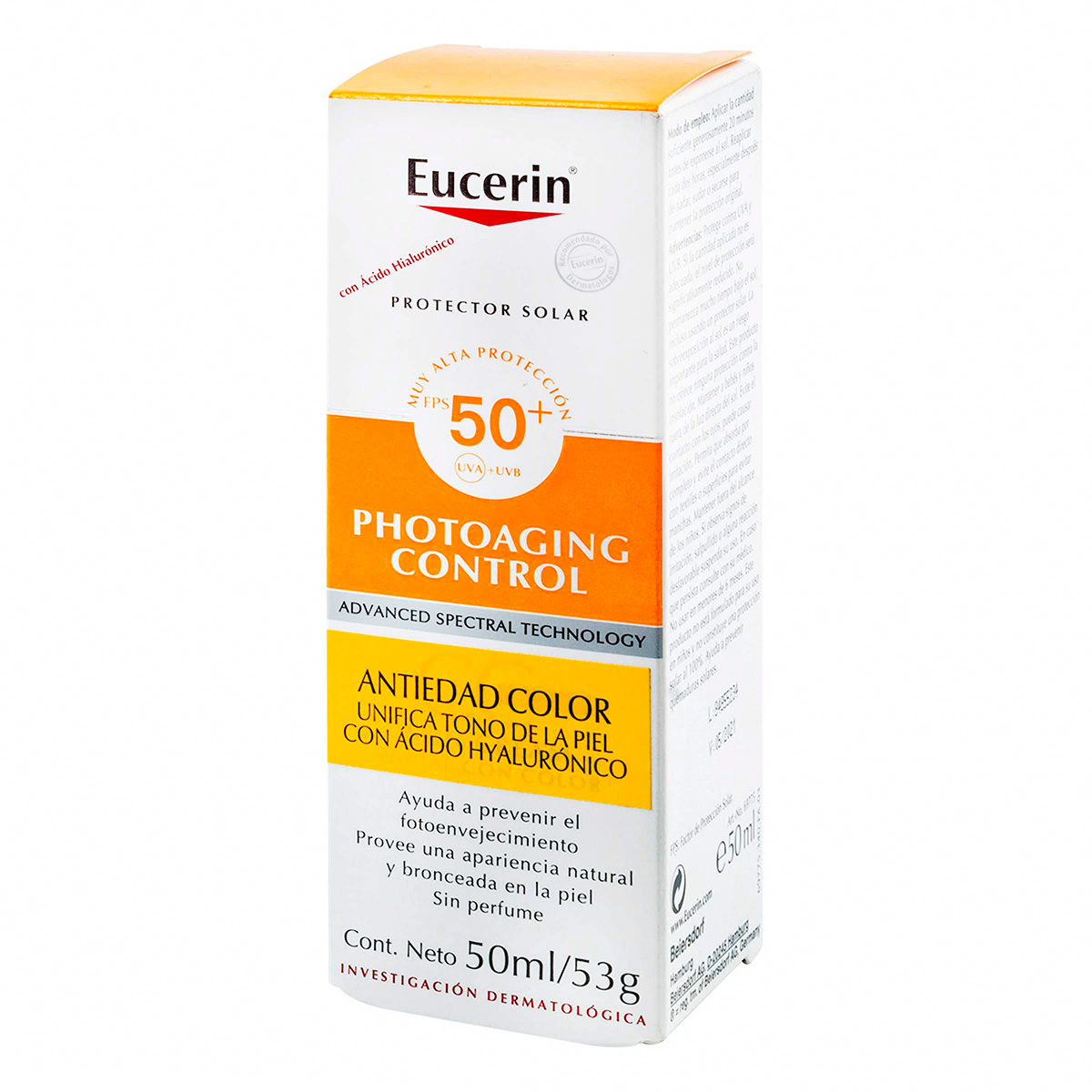 EUCERIN SOLAR SUN CREME FPS 50 50GR