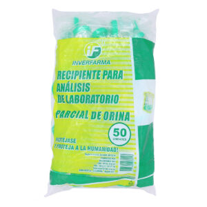 FRASCO ORINA 50 UND INVERFARMA
